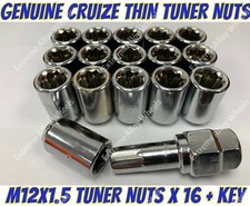 Alloy Wheel Silver Tuner Nuts