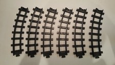 CAT Construction Express Train Set,  6 curve pieces of track.  £9.94. L@@K.