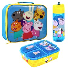 Peppa Pig Kids Lunch Box Set