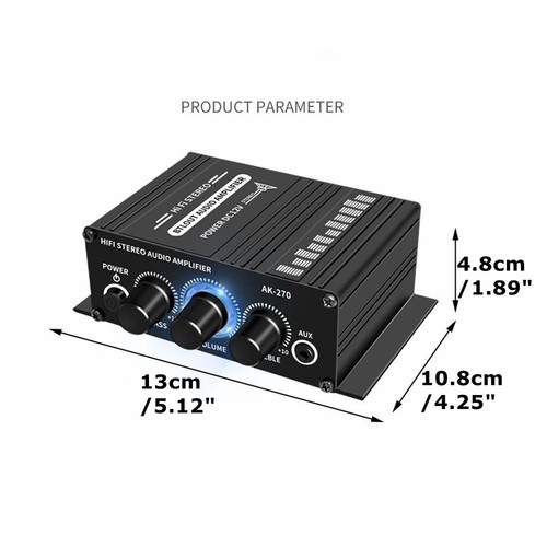 5mm aux audio amplifier - 3.5mm,