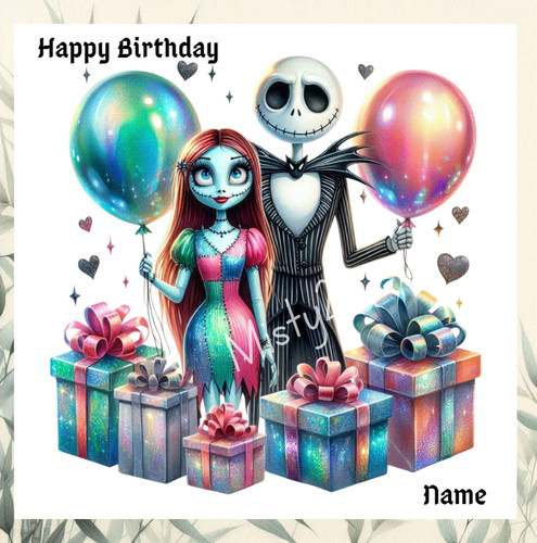 Personalised jack skellington - personalised,
