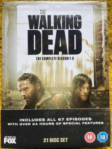 Walking dead seasons 21 - walking, 1-5.