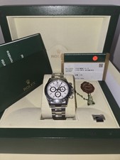Rolex Daytona Stainless Steel White Face.