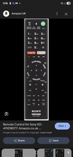 New sony bravia - tv, remote