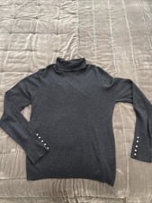 Zara Knit Grey Roll Neck