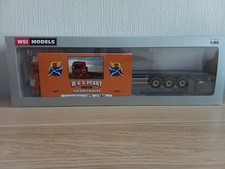 WSI 1.50 DAF XF 6x2 tag axle FLAT BED TRI-AXLE TRAILER W&S PENNY ABERDEENSHIRE