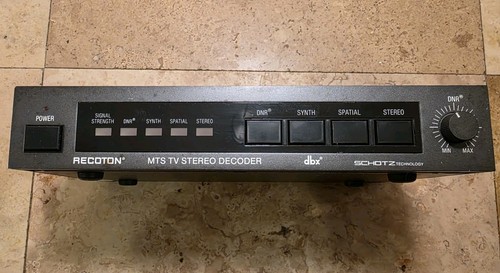 Recoton mts stereo decoder - recoton,