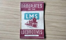 1947  Nameplates of the LMS Railway Locomotives  FHA Burridge Pocket Book