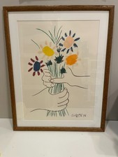 Original Vintage Lithograph  "