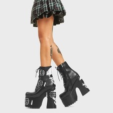 Lamoda Whatever Black PU Skull
