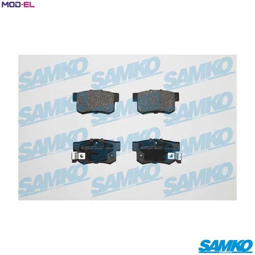 Brake pad set disc - set,