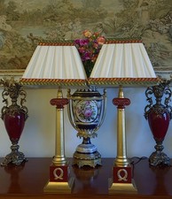 Red Corinthian Column