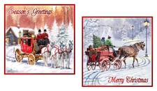 Pack of 12 Square Scenic