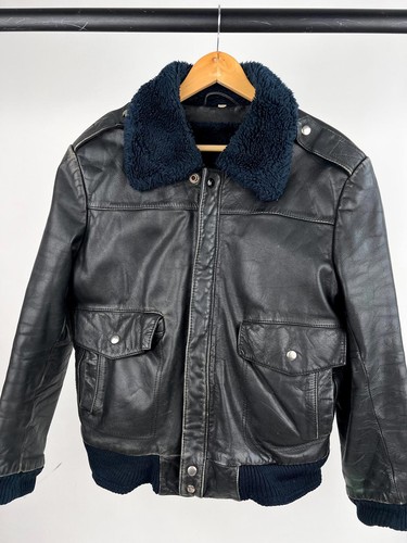 Vintage 80s leather - 80s, flight
