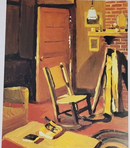Logs and rocking chair - logs,
