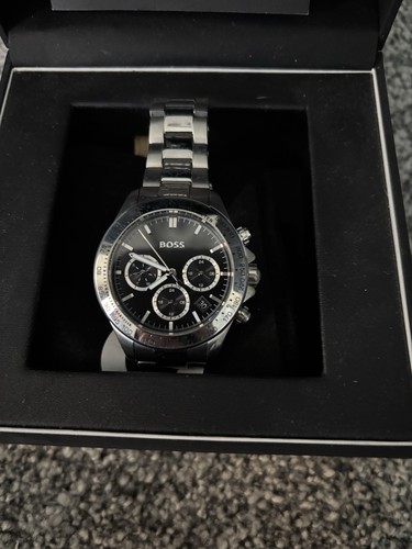 Hugo boss men blue stainless - hugo, men's