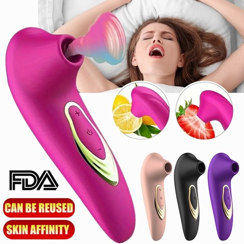 Sucking vibrator clit - sucking, sucker