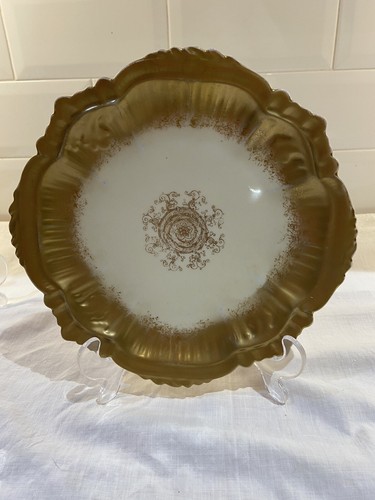 Limoges plate intricate - j.c.,