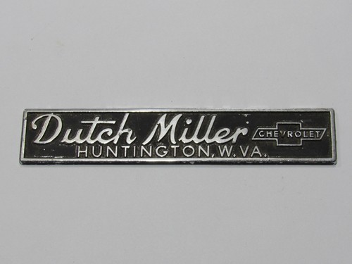 Vtg dutch miller chevrolet - vtg,