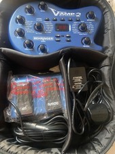 Behringer V-Amp 2 Electric Guitar Multi-Effects Processor with Footswitch/case