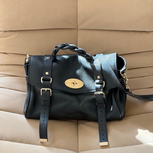 Mulberry alexa bag black heavy - mulberry,