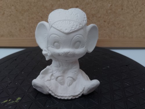 Unpainted ceramic bisque - unpainted,