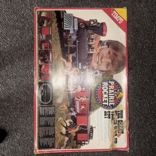 Vintage Timpo Prairie Rocket The Great Train Hold-Up Train Set  Parts W Box Asis