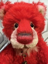 Charlie Bears Jackpot Retired Limited Edition 2016 Isabelle Mohair Alpaca Tags