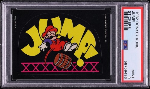 1982 donkey kong - 1982, stickers