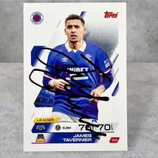 James Tavernier Rangers Signed