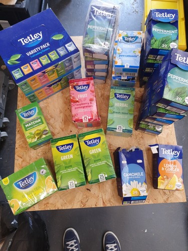 Tetley tea bundle 25 - bundle, boxes
