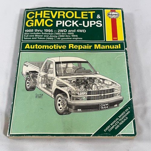 Haynes 1664 chevrolet gmc - haynes,