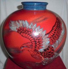 ROYAL DOULTON FLAMBE OSPREY