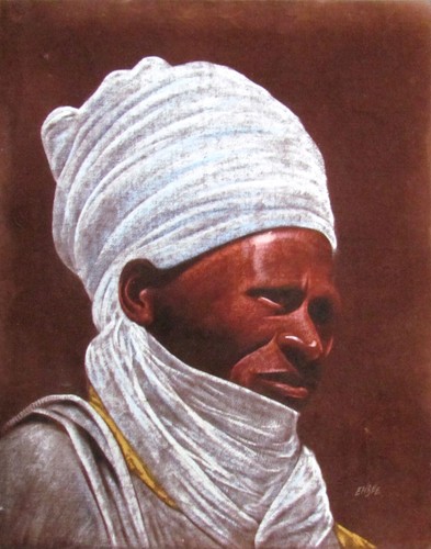 Felt velvet painting egyptian - felt/velvet,