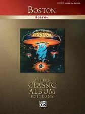 Boston (Classic Album) Boston Guitar Book [Softcover] Alfred Musi