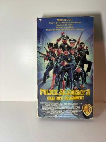 Police academy vhs - 2, tape