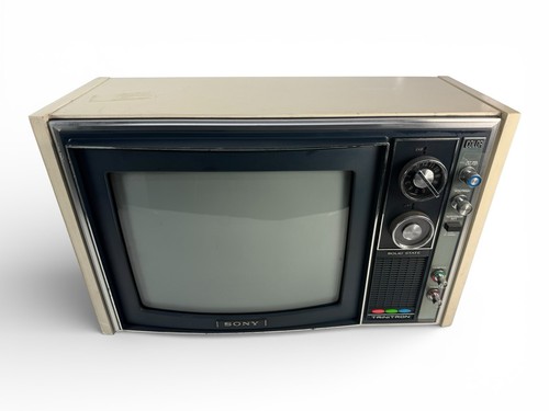 Retro sony trinitron - sony, colour