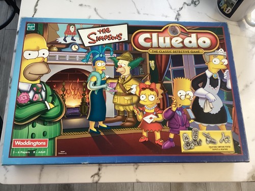 The simpsons cluedo board - simpsons,