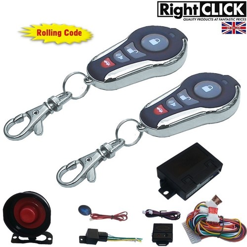 Rolling code car - code, alarm