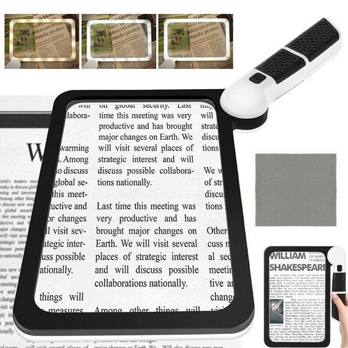 Rectangular magnifying glass - magnifying,