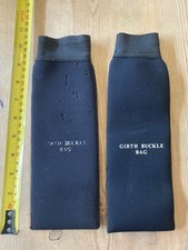 2 Neoprene Washer Girth buckle Guard /Protection Bags 10 Inches ( Large) Length