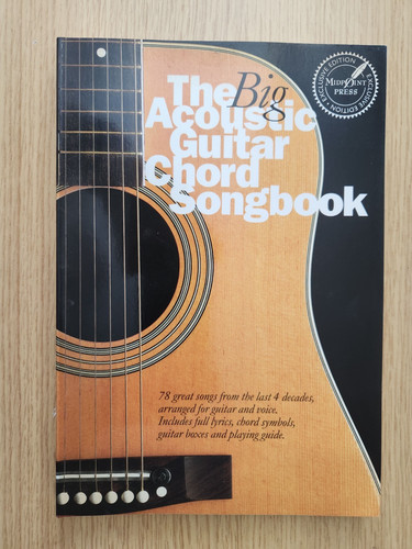 The big acoustic guitar chord - guitar,