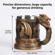 Retro Viking Beer Coffee Mug