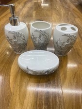 White Diamond Ceramic 4pcs