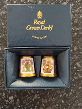 Royal Crown Derby Thimbles