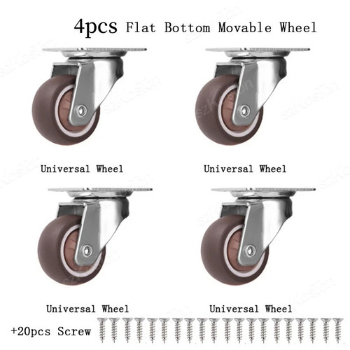 4pcs heavy duty swivel - duty,