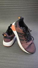 Mens Adidas Black & Orange Trainer UK7.5 FR41.5, Pre-owned