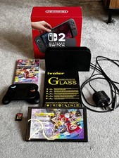 Nintendo Switch 2 Mario Kart 8 Deluxe Bundle Hello Neighbour etc - 4 MONTHS OLD