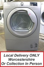 Hoover HLEC9DRGR Graphite Grey Condenser Tumble Dryer 9 KG Sensor Drying PTD