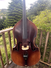 Kay 3/4 Double Bass M-2 Restored, Very rare in the UK, cover and pickup included